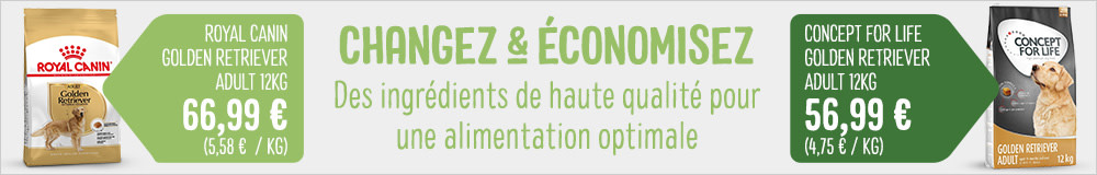 Concept for Life Golden Retriever Adult 12 kg pour chien