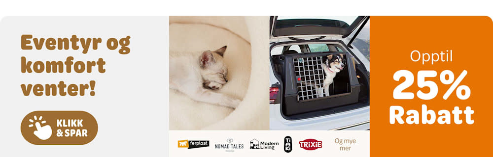 Opptil 25% rabatt. Eventyr & komfort venter! Klikk & spar