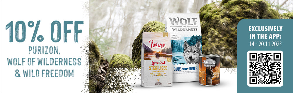 10% Off Puruizon, Wolf of Wilderness and Wild Freedom!