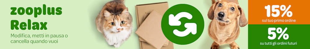 15% di sconto sul tuo primo ordine in abbonamento!