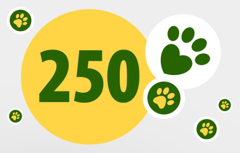 Spende für bedürftige Tiere: 250 zooPunkte