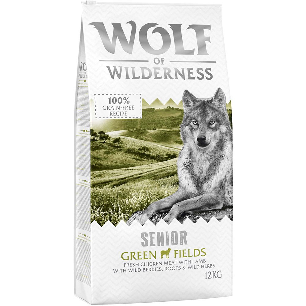 Wolf of Wilderness Senior Green Fields Lamm