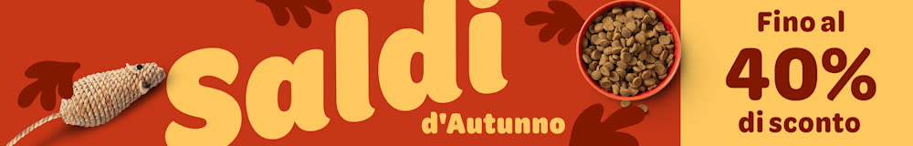 Saldi autunnali: fino al 40% di sconto!