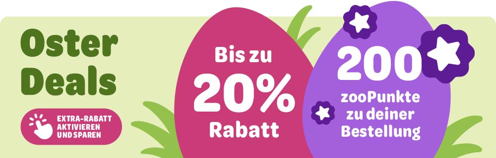 Oster Deals , bis zu 20% Rabatt & 200 zooPunkte zu deiner Bestellung