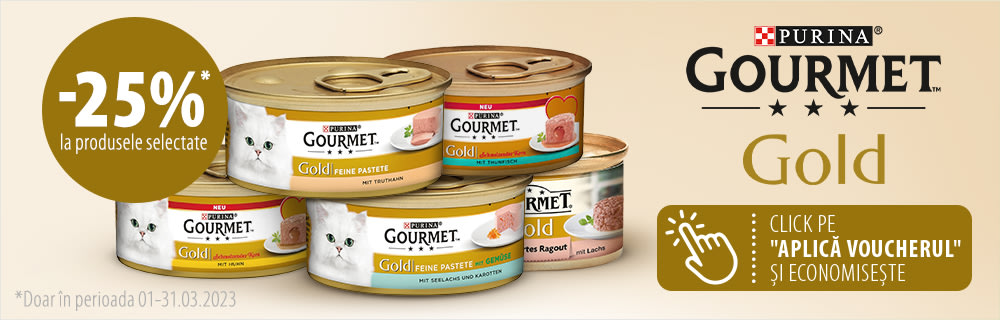 25% reducere Gourmet Gold
