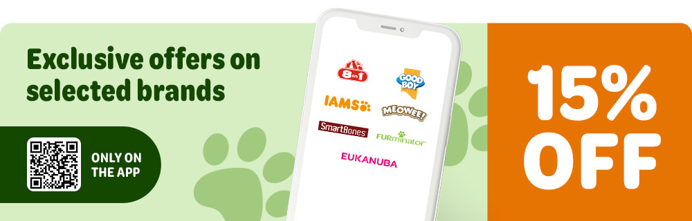 15% off Selected Brands: only on the app