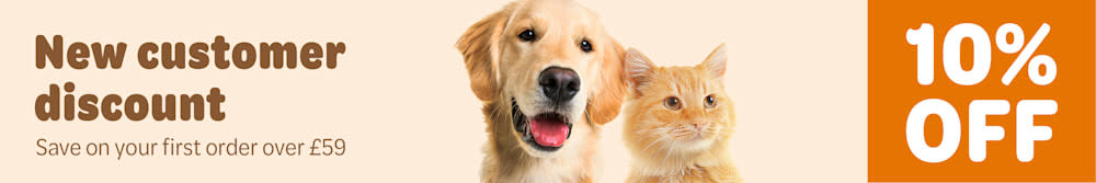 New customer discount - Save on your first order over £59