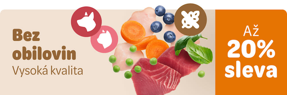 Bez obilovin. Vysoká kvalita. Až 20% sleva.