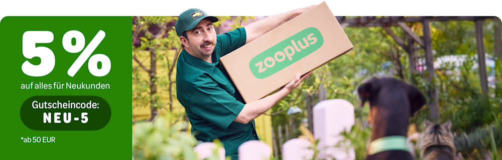 5% auf alles für Neukunden