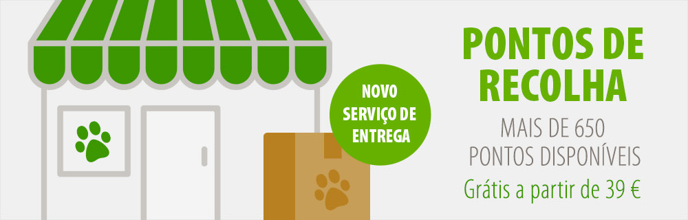 Pontos de recolha zooplus