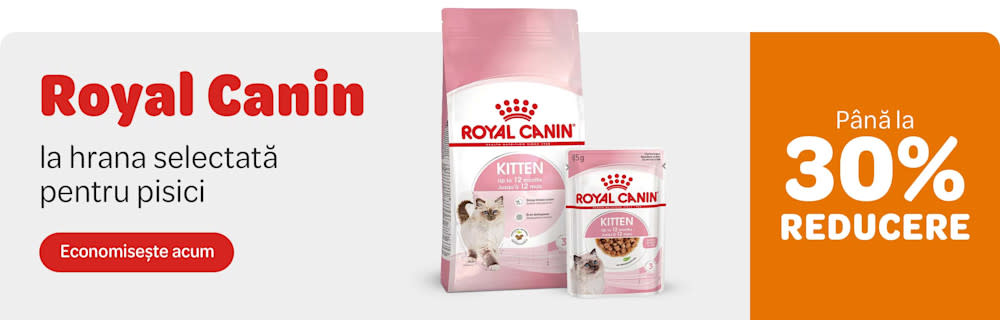 Royal Canin, hrană selectată pentru pisici. Până la 30% reducere. Economisește acum. 