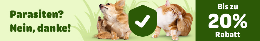 Parasiten? Nein, danke! Bis zu 20% Rabatt