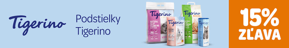 Tigerino - podstielky. 15 % zľava