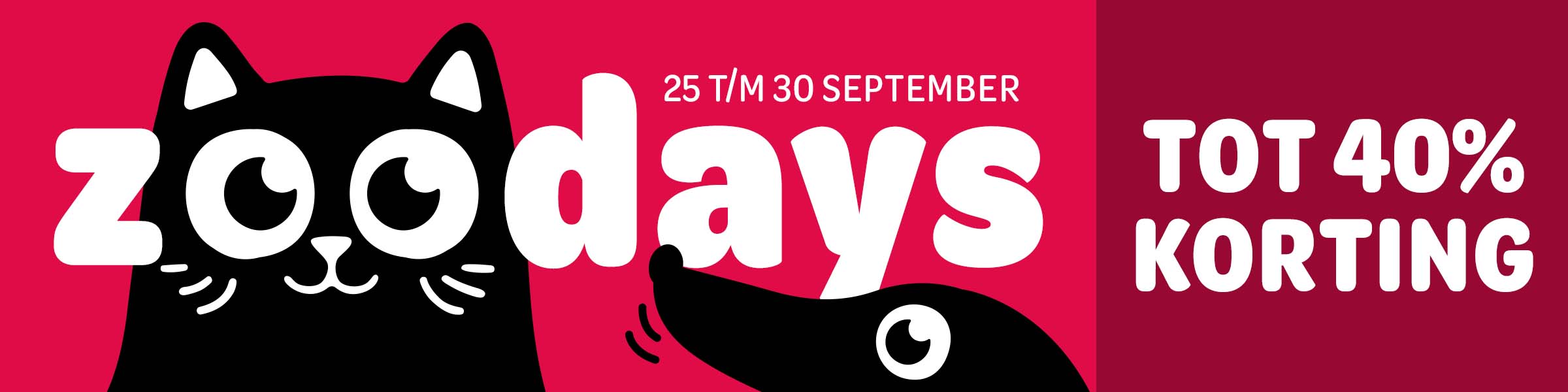 zoodays - tot 40% korting
