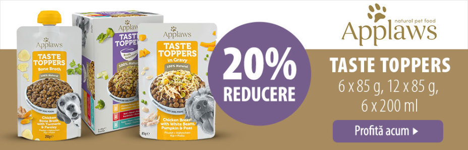 20% reducere! Applaws Taste Toppers hrană umedă pentru câini