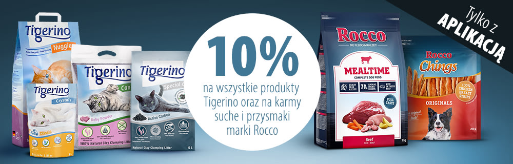 Tigerino i Rocco 10% off with app