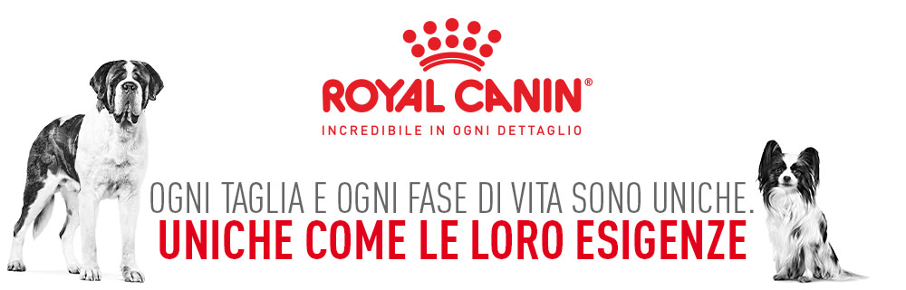 ogni taglia e ogni fase di vita sono uniche, uniche come le loro esigenze 