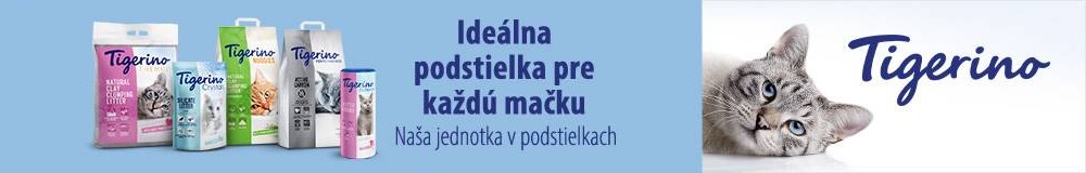 Tigerino - ideálna podstielka pre každú mačku, naša jednotka v podstielkach