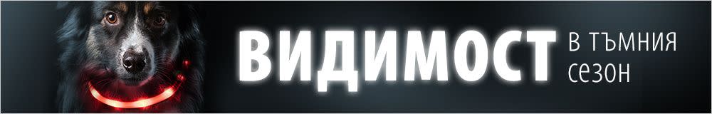 Светещи нашийници и светлоотразители