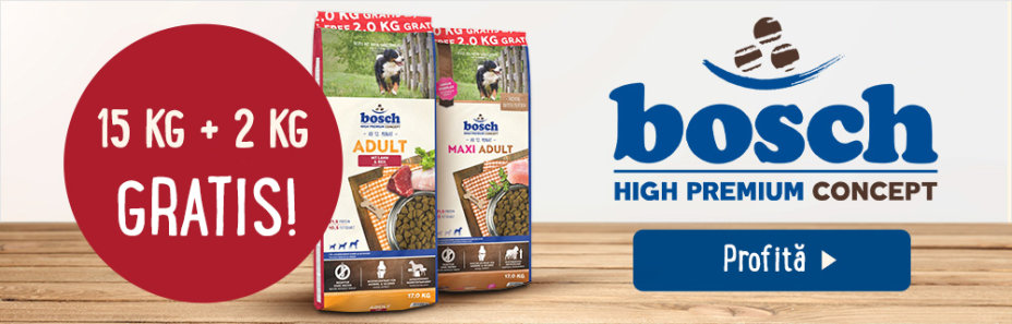 15 + 2 kg gratis! 17 kg bosch Miel & Orez / Maxi Adult hrană uscată câini
