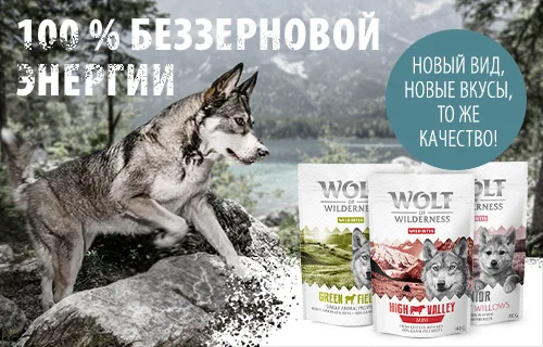 Wolf of Wilderness корм для собак