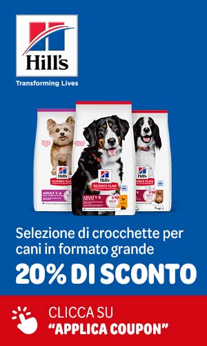 HILL'S al 20% di sconto.