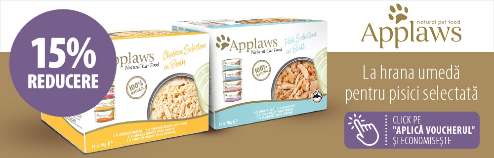 -15% la hrana umedă Applaws pentru pisici selectată