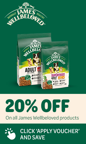 20% Off James wellbeloved Dog Food