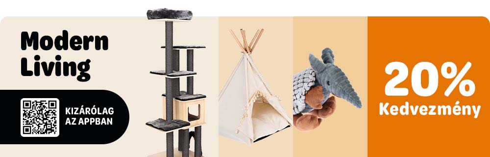 Modern Living termékekre 20% kedvezmény - kizárólag az appban