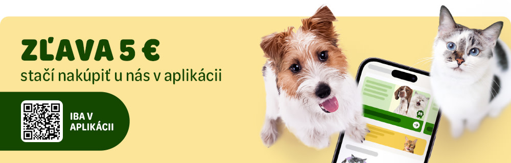 Zľava 5€ stačí nakúpiť u nás v aplikácii Iba v aplikácii