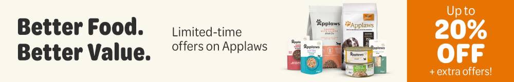 Better Food. Better Value. Up to 20% off and extra offers on Applaws!