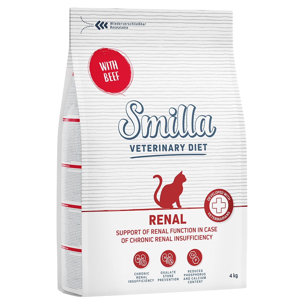Smilla Veterinary Diet Renal bœuf pour chat