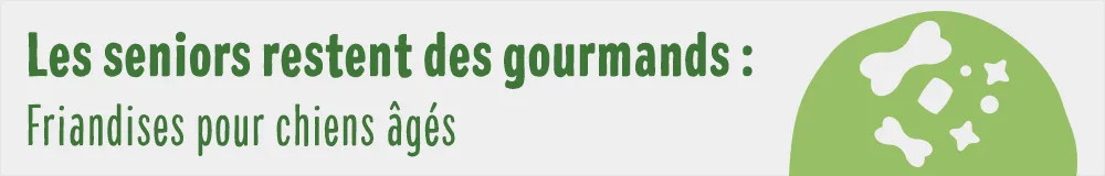Friandises pour chien Senior