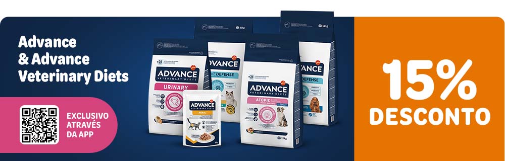 15 % de desconto em Advance e Advance Veterinary Diets