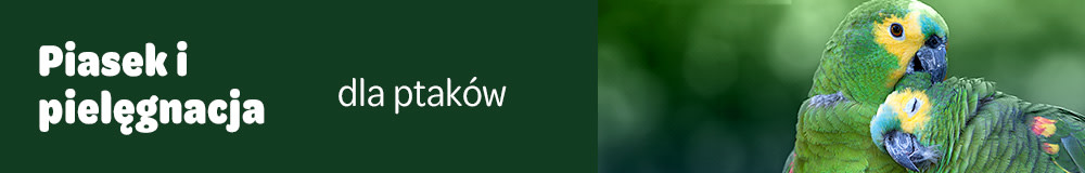 Piasek i pielęgnacja ptaków