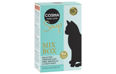 Pakiet próbny Cosma Soup, Mix 1, 4 x 40g
