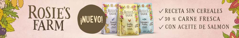 Nuevo pienso para gatos Rosie's Farm