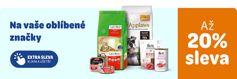 Na vaše oblíbené značky - až 20% sleva! Extra sleva - klikni a ušetři. 
