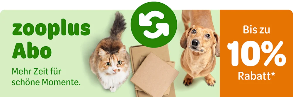 Tierbedarf, Tierfutter, Tiernahrung günstig bestellen zooplus.at