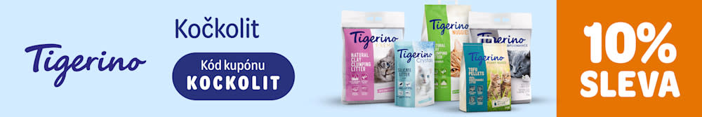 Tigerino Kočkolit Kód kupónu KOCKOLIT 10% sleva