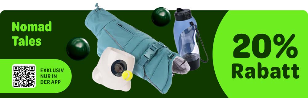 Exklusiv nur in der App: 20% Rabatt auf Nomad Tales
