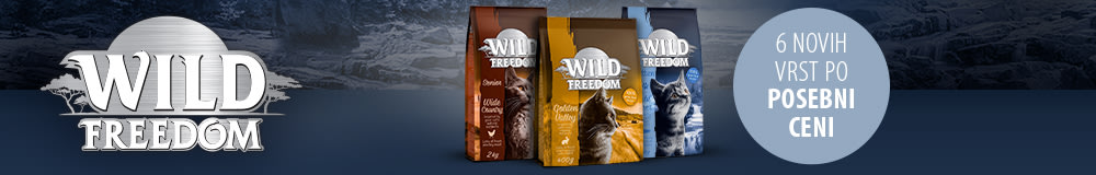 Wild Freedom suha hrana za mačke v 6 novih vrstah
