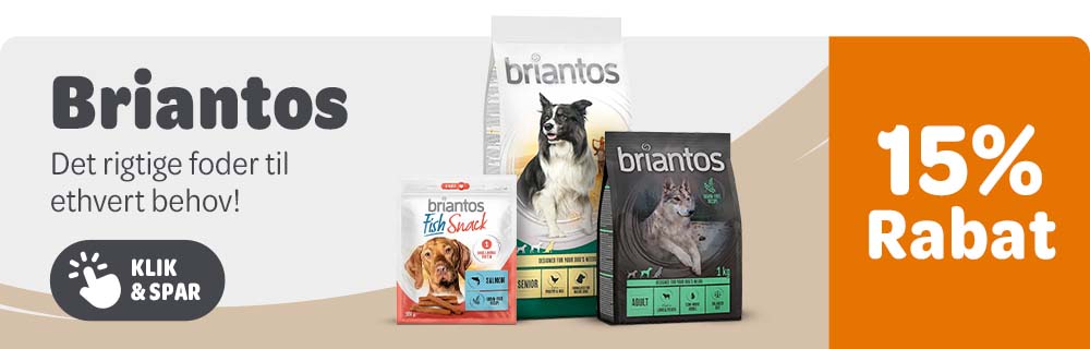 15% rabat på udvalgte produkter fra briantos