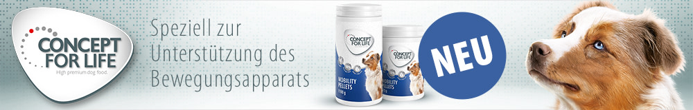 Jetzt neu! Concept for Life Mobility Pellets