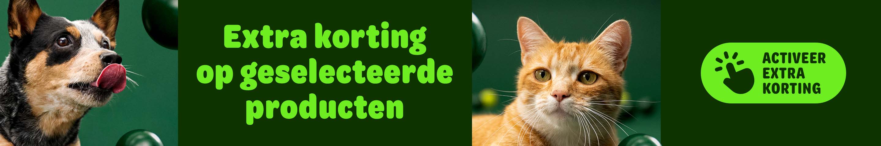 Extra korting op geselecteerde producten