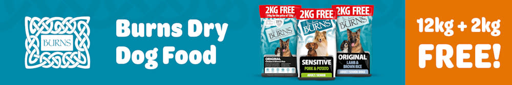 Burns Dry dog food 12kg + 2kg FREE!