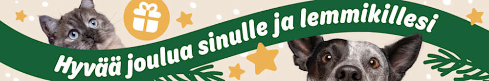 Hyvää joulua sinulle ja lemmikillesi.