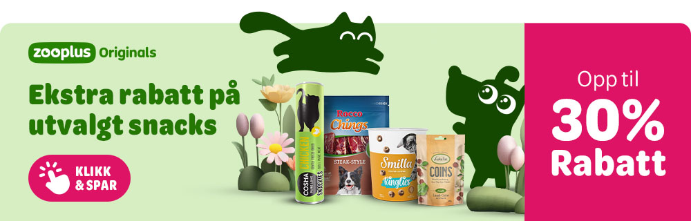 30% rabatt på utvalgt snacks