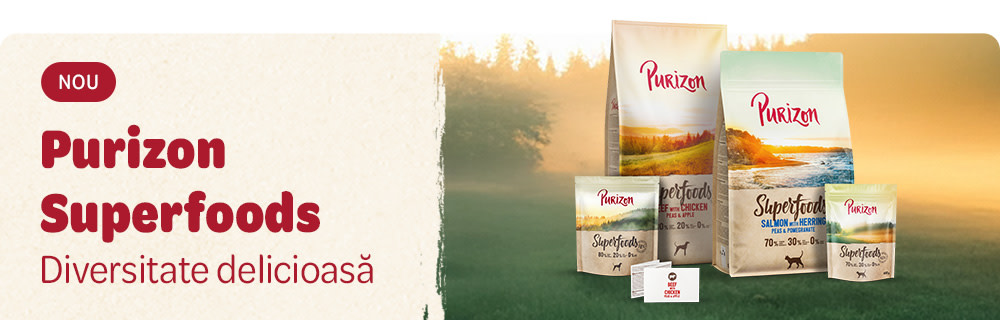 Nou! Purizon Superfoods. Diversitate delicioasă. 