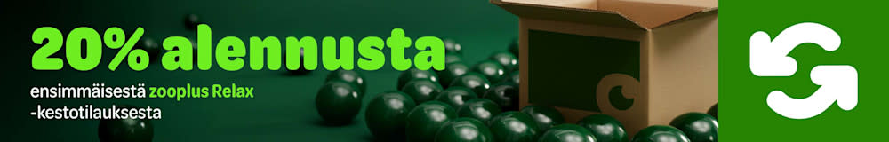 20% alennusta ensimmäisestä zooplus Relax -kestotilauksesta